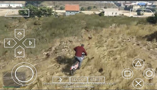 صور من داخل لعبةGTA 5  في محاكي PSP