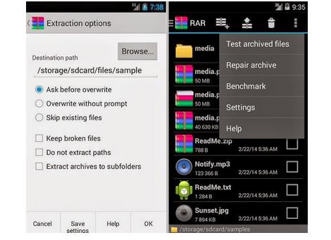 winrar download android free