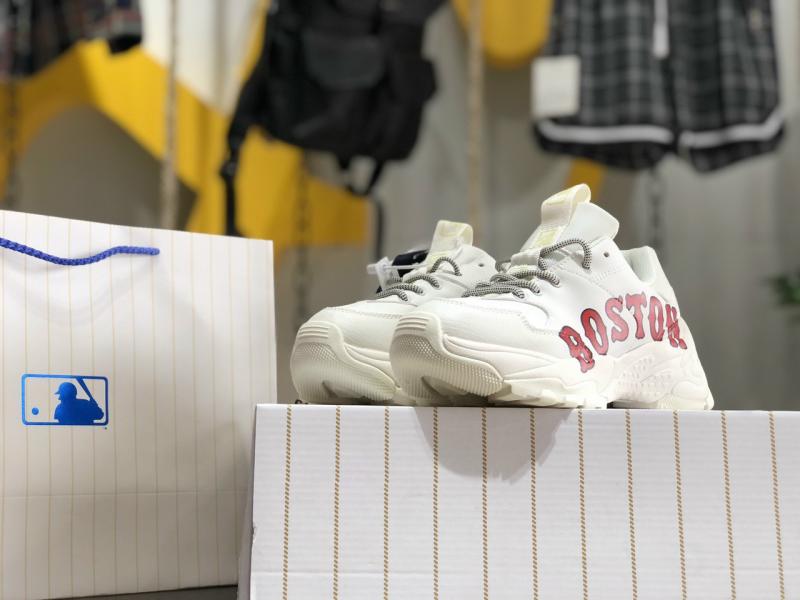 Giày thể thao sneaker tăng chiều cao nam nữ MLB Boston hàng cao cấp full box bill túi, My Pham Nganh Toc