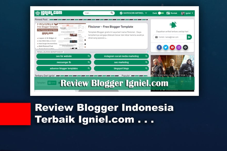 Review Blogger Indonesia Terbaik Igniel.com