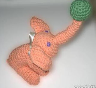 PATRON GRATIS ELEFANTE AMIGURUMI 284