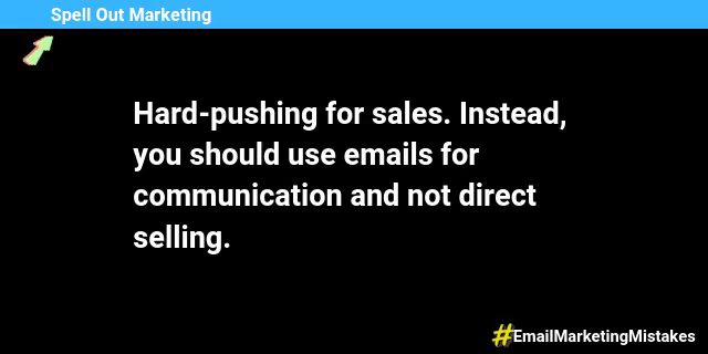 common email marketing mistakes to avoid