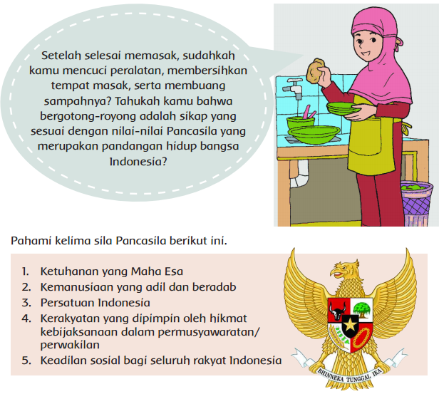 Berikan 3 Contoh Penerapan Nilai Nilai Pancasila Di Lingkungan Sekolah