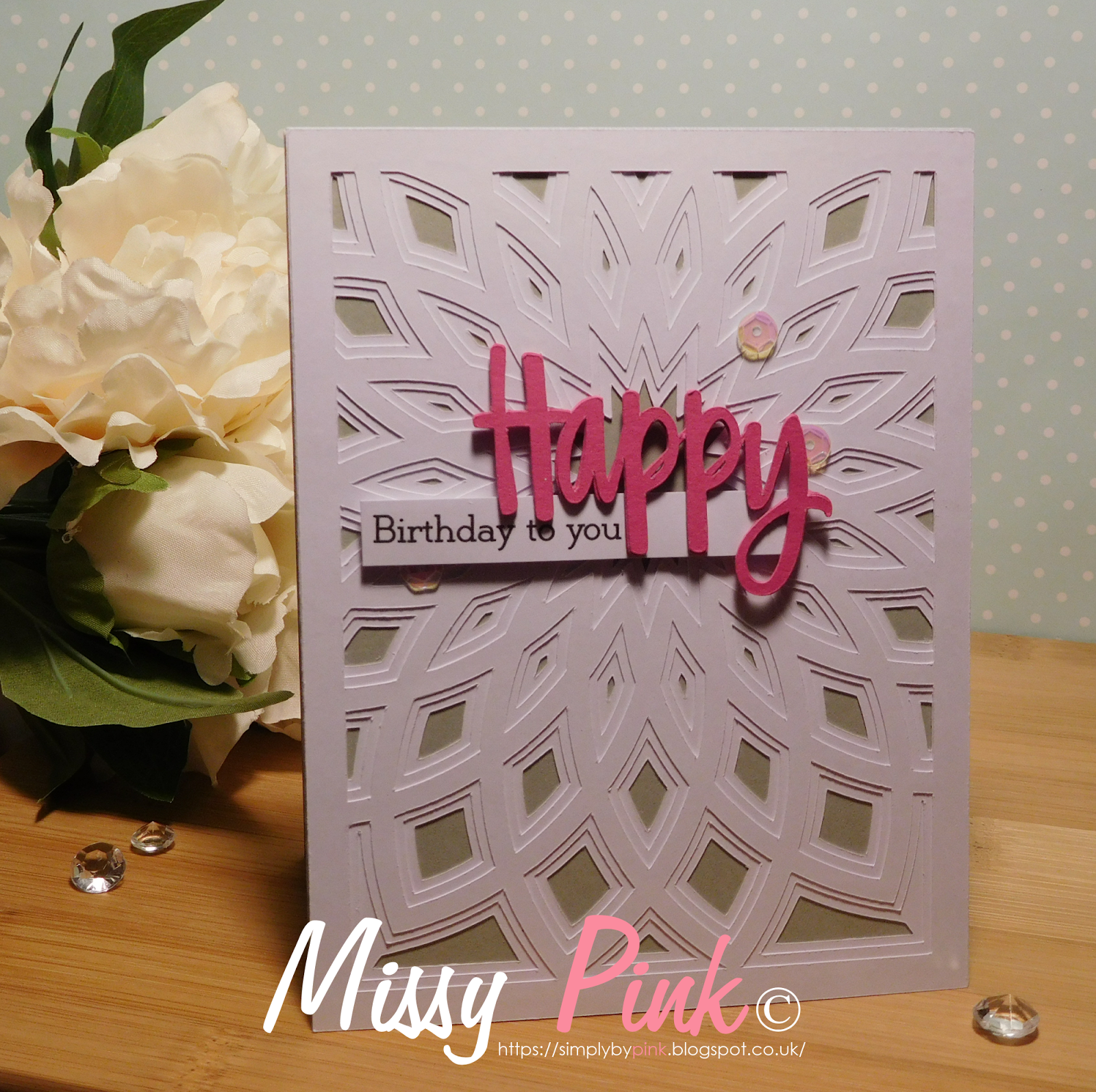 Simply by Pink Happy Birthday to you Silhouette Cameo