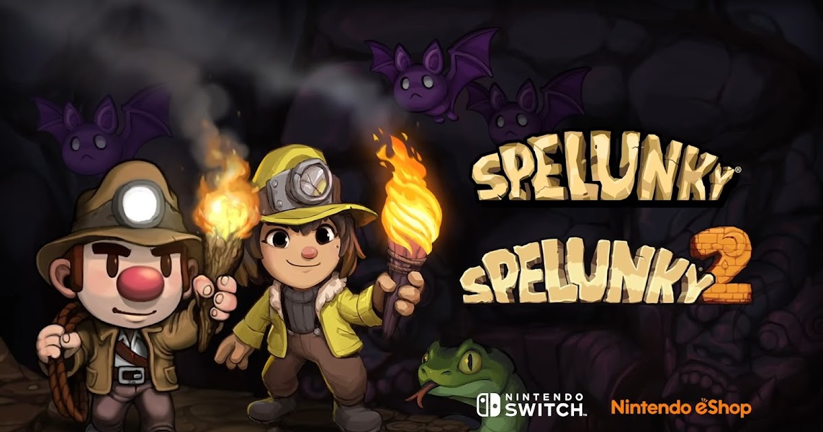Spelunky e Spelunky 2 têm data confirmada para chegar ao Switch; veja