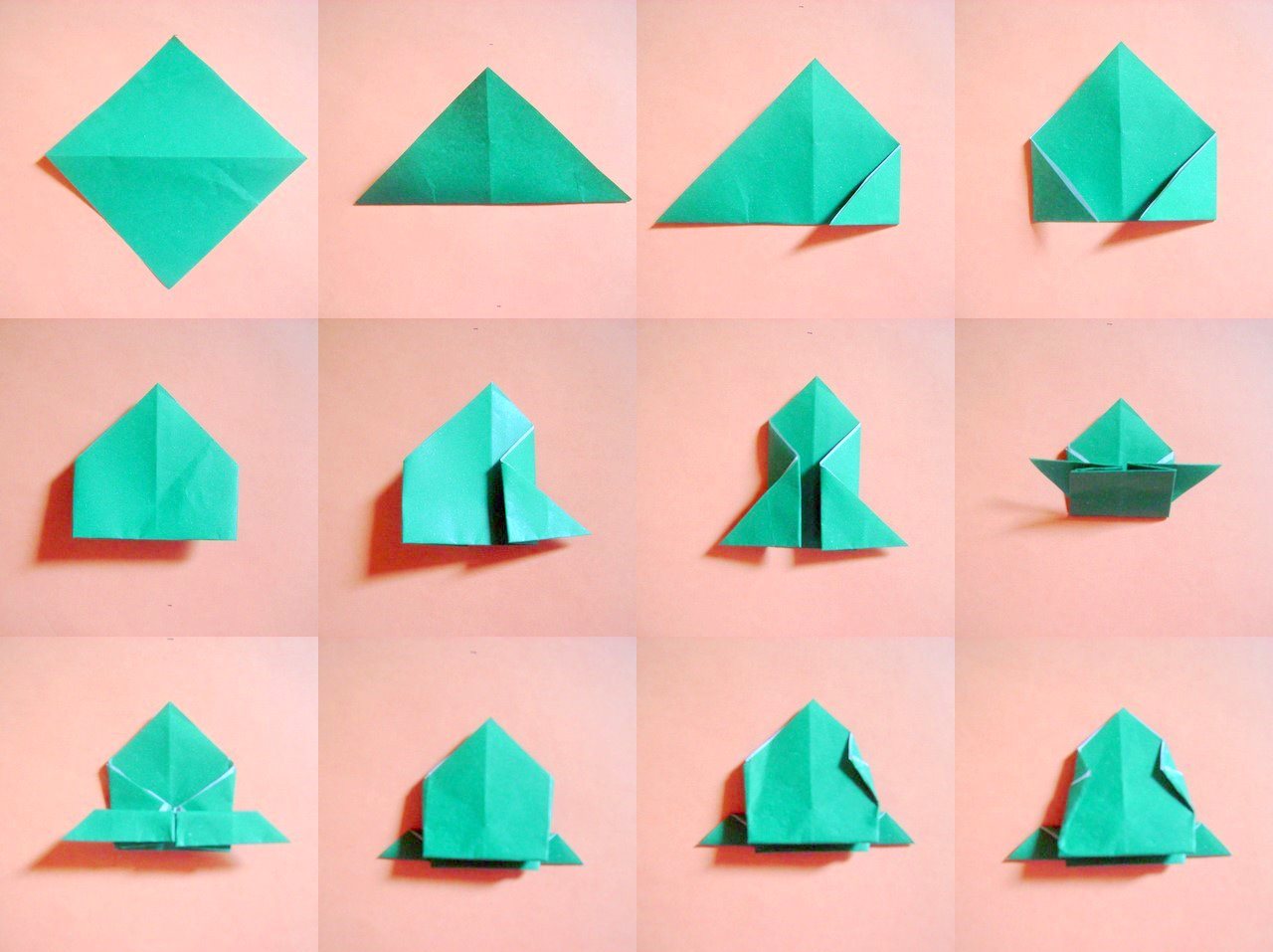 Sapinhos vaidosos. ORIGAMI. 123 kontas 1 vez