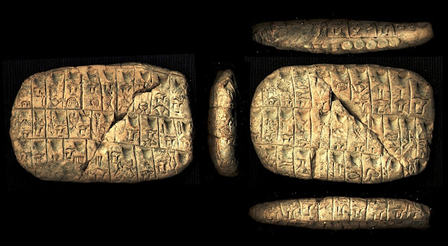 Урук 2900-2700 до н.э. «Школьная табличка»