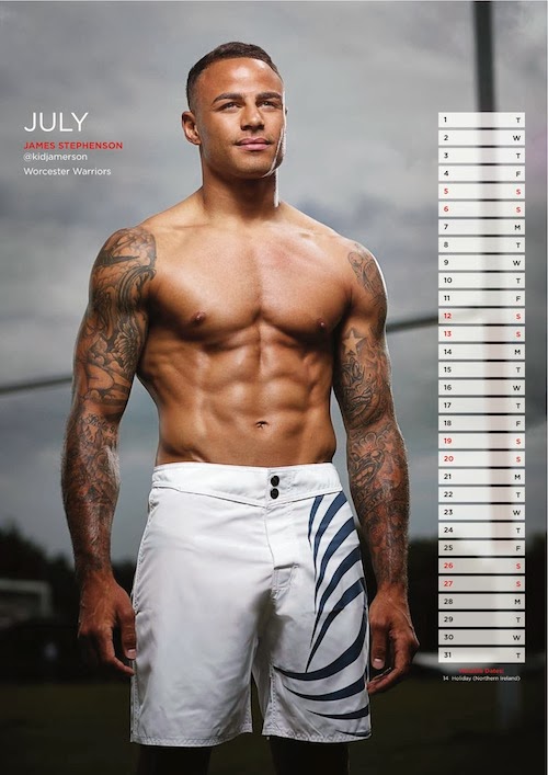 Rugby's Finest Calendar 2014