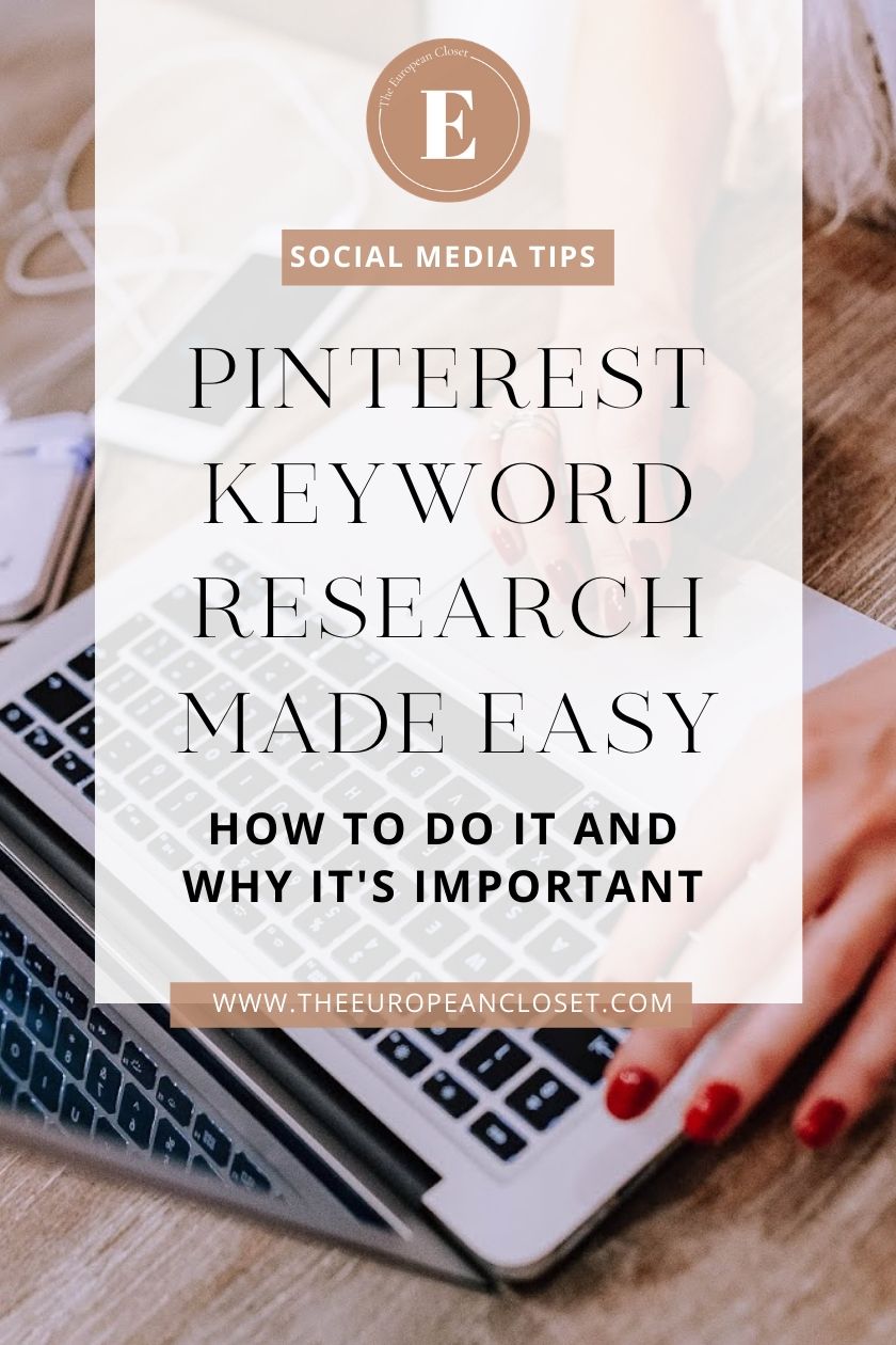 Pinterest keyword research is much easier than you might think. Pinterest is a great place for you to do your keyword research In this little guide I've put together, I'll show you how you can use Pinterest for keyword researching in order to get more people to visit your blog and increase your blog's pageviews.  #pinteresttips #bloggingtips #keywordresearch