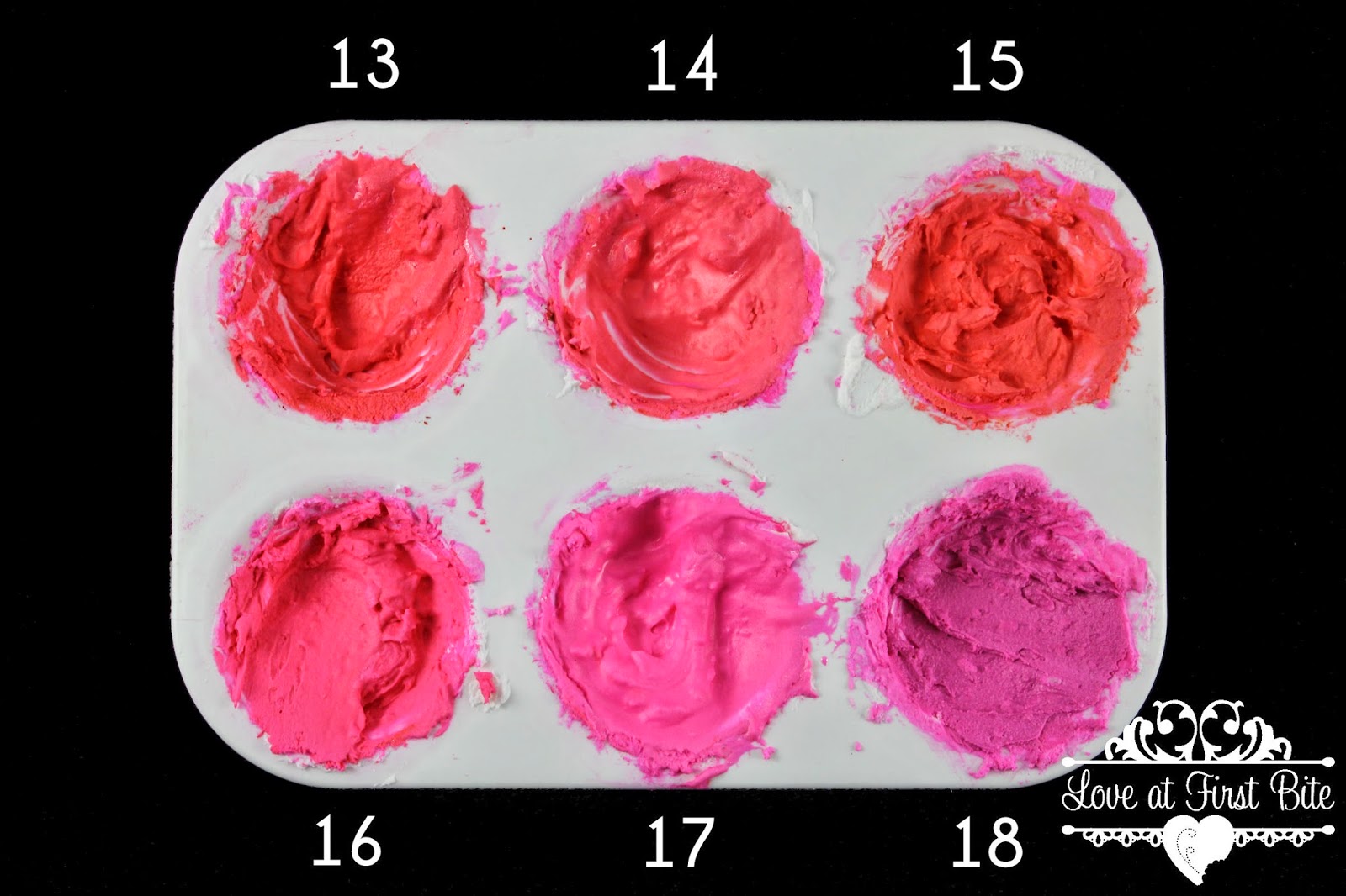 Cookies And Color Pink Making The Impossible Possible Electric Pink Mixed With Primary Reds 13 Super Red 14 15 Tulip 16 Xmas 17 Holiday 18 Burgundy