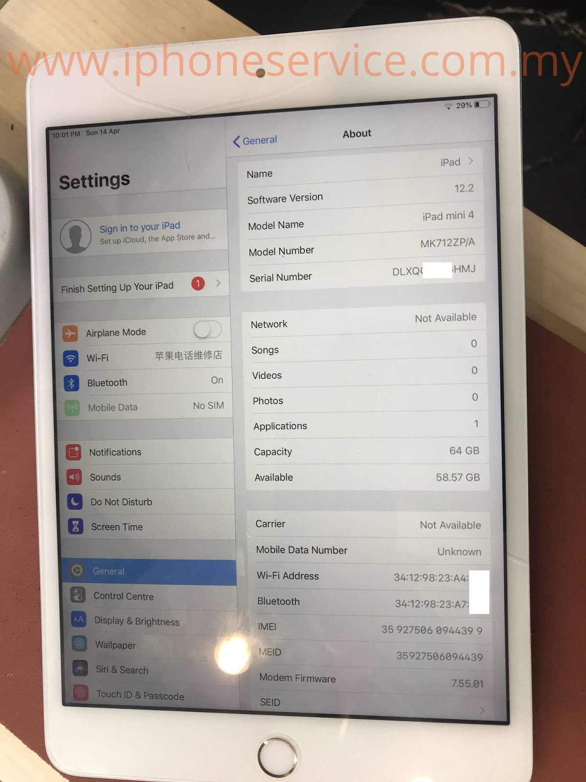 iPad Memory Storage Upgrade iPhone Service Malaysia