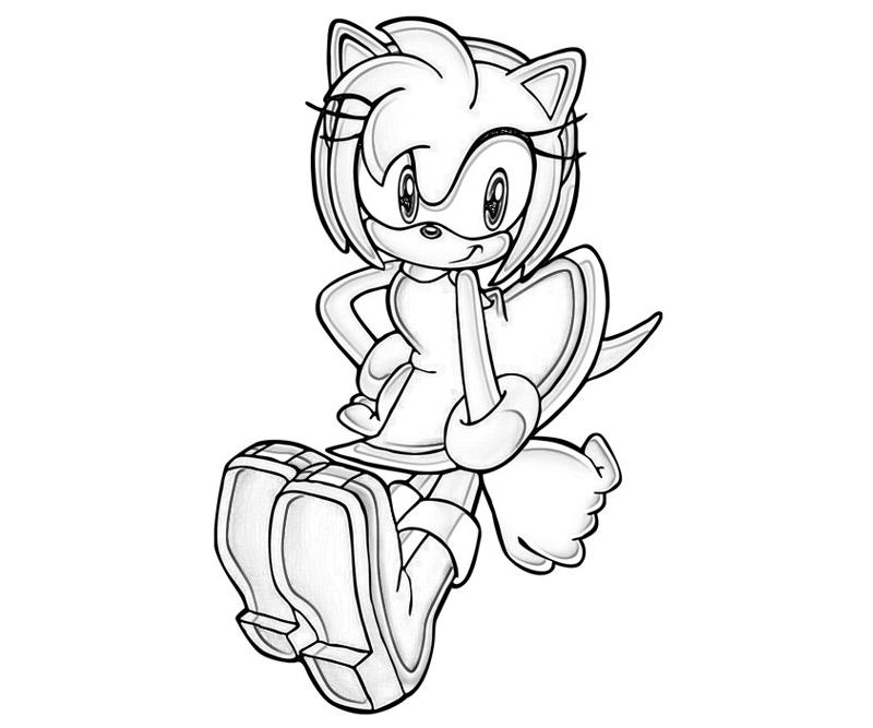 30 Sonic And Amy Coloring Pages - Zsksydny Coloring Pages