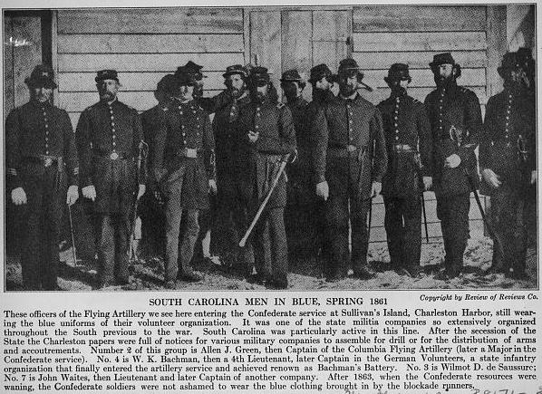 Civil War Horror Civil War Photo Friday South Carolina men in blue