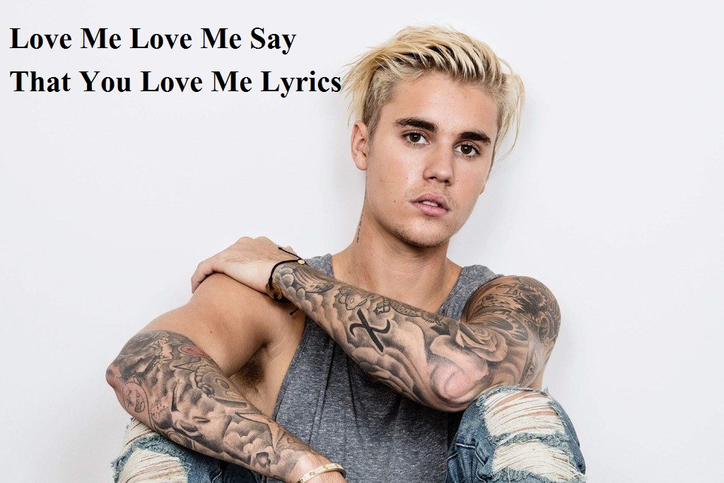 Love Me Love Me Say That You Love Me Lyrics Lyrics Gana