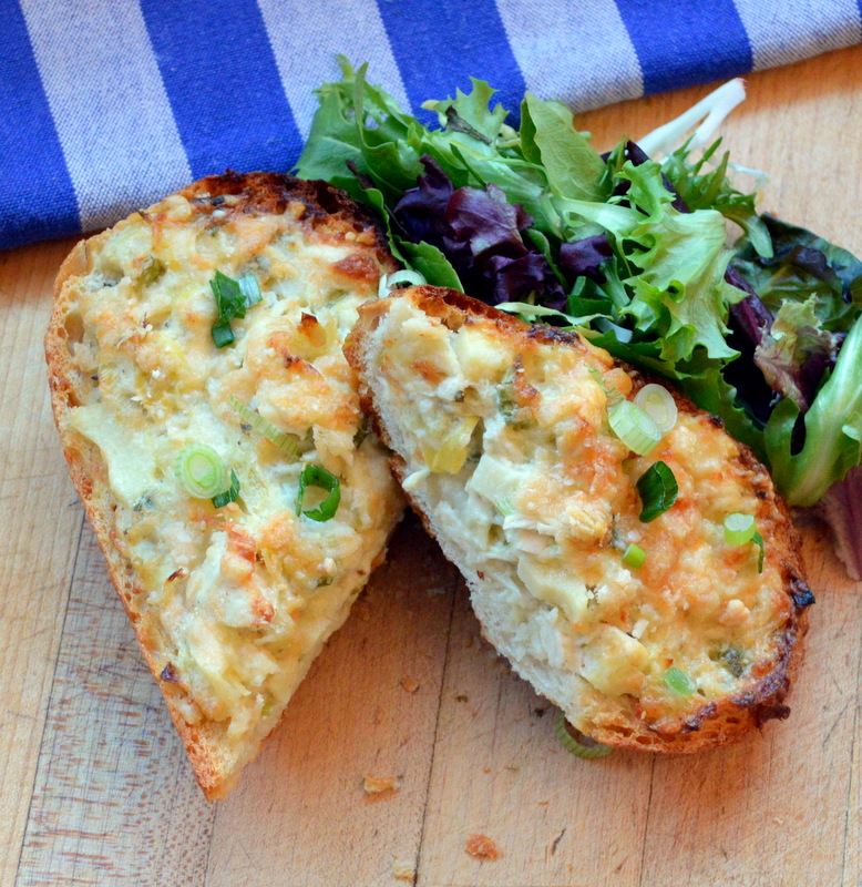 3 Ingredient Artichoke Dip and Chicken Artichoke Baguettes This Is