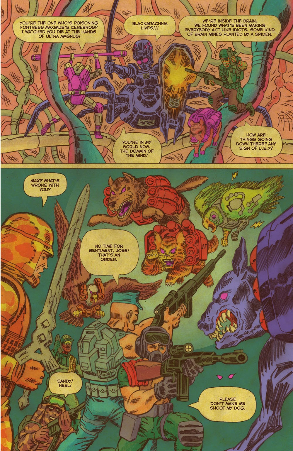 Transformers vs. G.I. Joe chapter 5 page 8