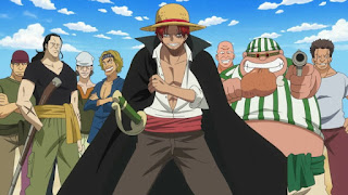ワンピース アニメ | 四皇 赤髪海賊団 シャンクス | ONE PIECE | Red Hair Pirates