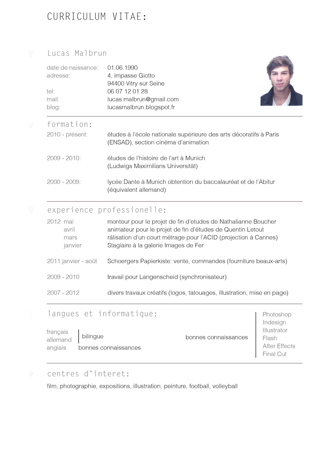 Curriculum Vitae Simples Para Preencher E Imprimir Em Branco Dicas E