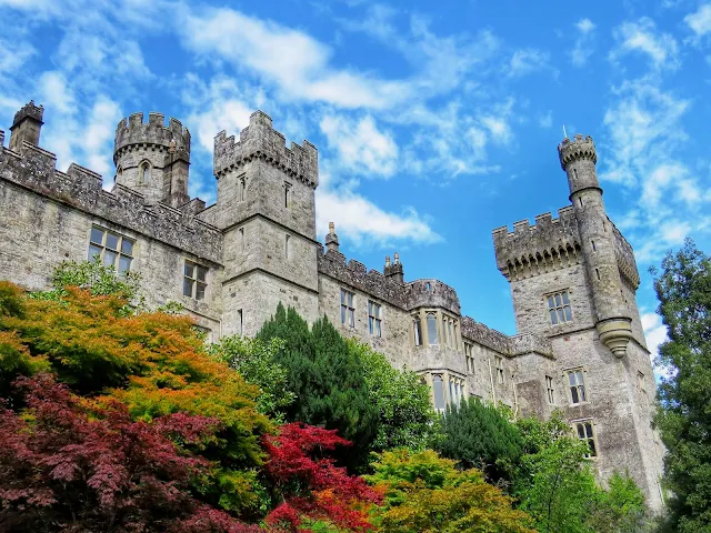 Exterior of Lismore Castle in Ireland