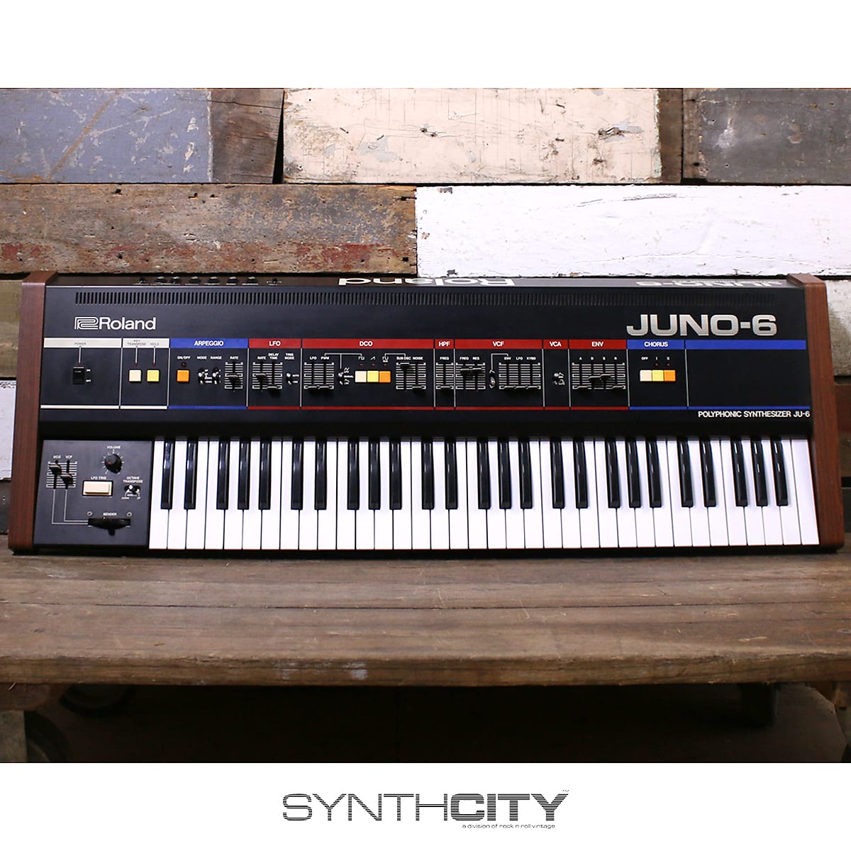 MATRIXSYNTH Roland Juno 6 Analog Synthesizer SN 376664