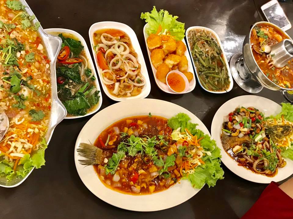 Dinner di Restoran Chaba Thai Food