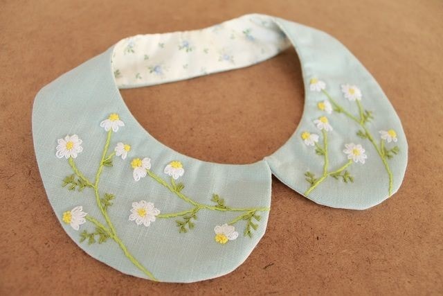 Mẫu thêu cổ áo đẹp - Hình 18