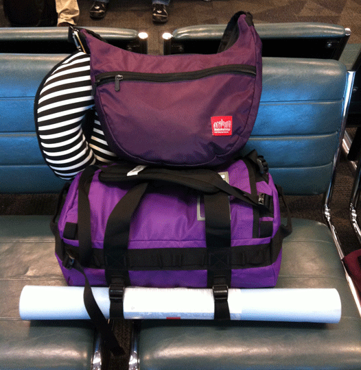 yoga mat carry on