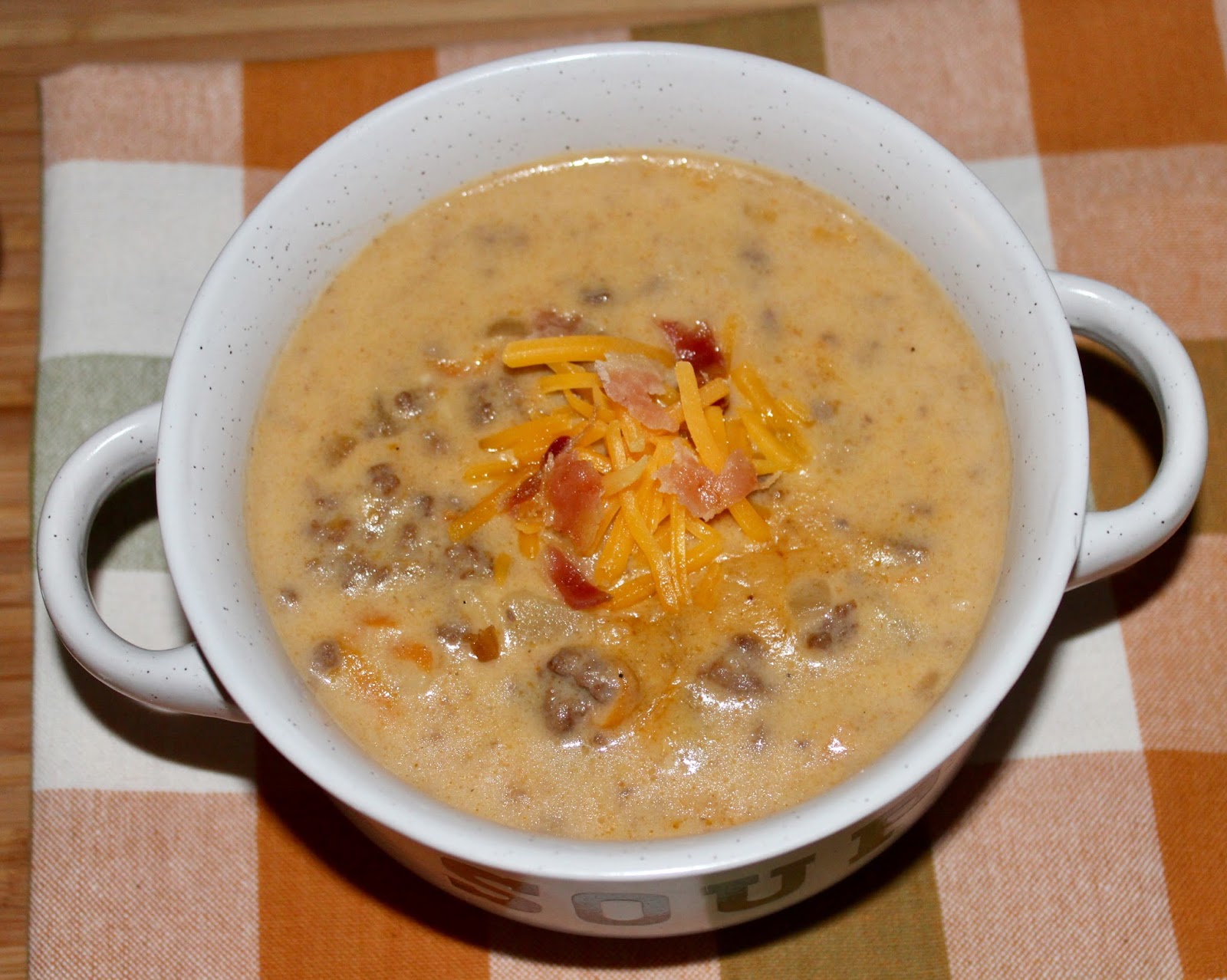 Living on Cloud Nine CHEESEBURGER IN PARADISE SOUP