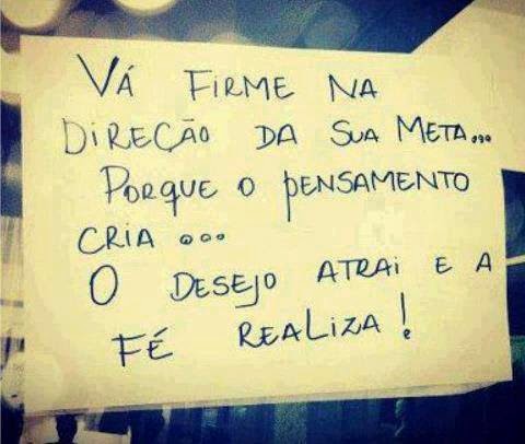 ACREDITAR,sempre...