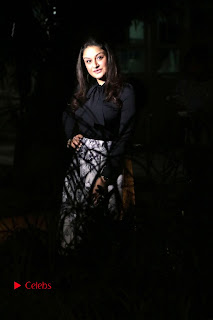 Actress Sonia Agarwal Stills in Black Top at Yevanavan Tamil Movie Audio Launch Event  0010