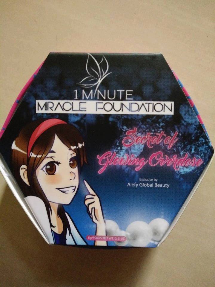 1 MINUTE MIRACLE FOUNDATION HARGA MURAH ORIGINAL HCube Shop