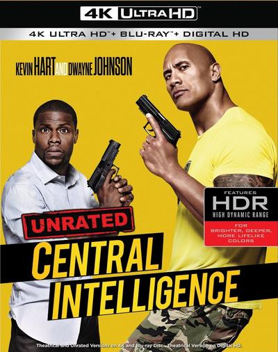 Central Intelligence (2016) Unrated 2160p HDR BDRip Dual Latino-Inglés [Subt. Esp] (Comedia. Acción)