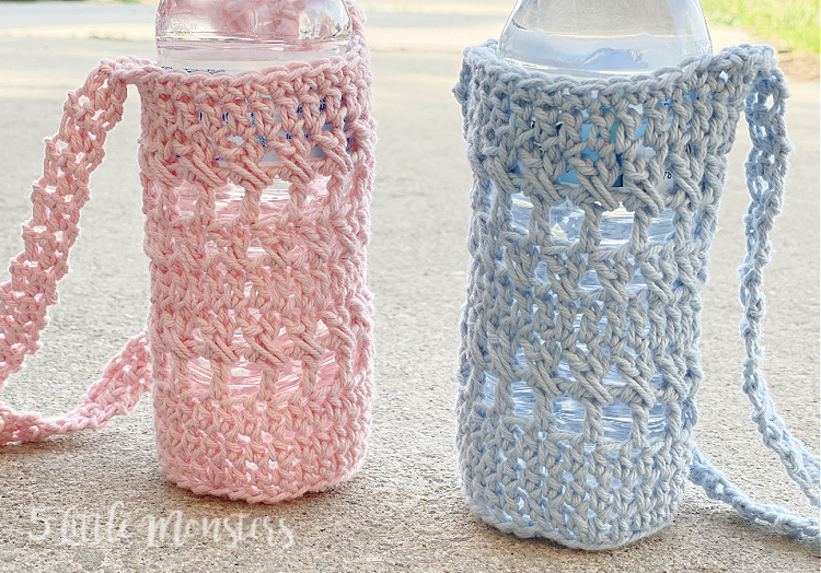Water Bottle Holder,handmade Water Bottle Carrier,crochet Water