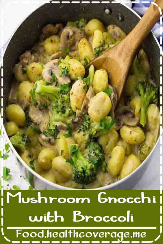 These creamy mushroom gnocchi with broccoli make such an easy, comforting, and delicious dinner! They're vegan and ready in only 15 minutes! These creamy mushroom gnocchi with broccoli make such an easy, comforting, and delicious dinner! They're vegan and ready in only 15 minutes!