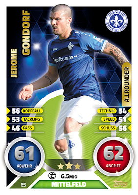 Dominik Kohr Match Attax 16//17 2017-8