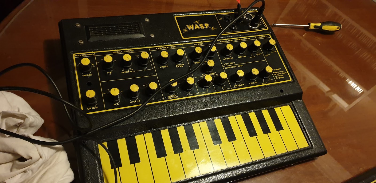 JonDent - Exploring Electronic Music: Wasp filter Vintage and AE modular