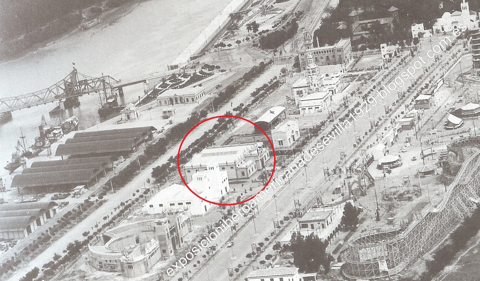 LA EXPOSICIÓN IBEROAMERICANA 18. Pabellón Sdad.