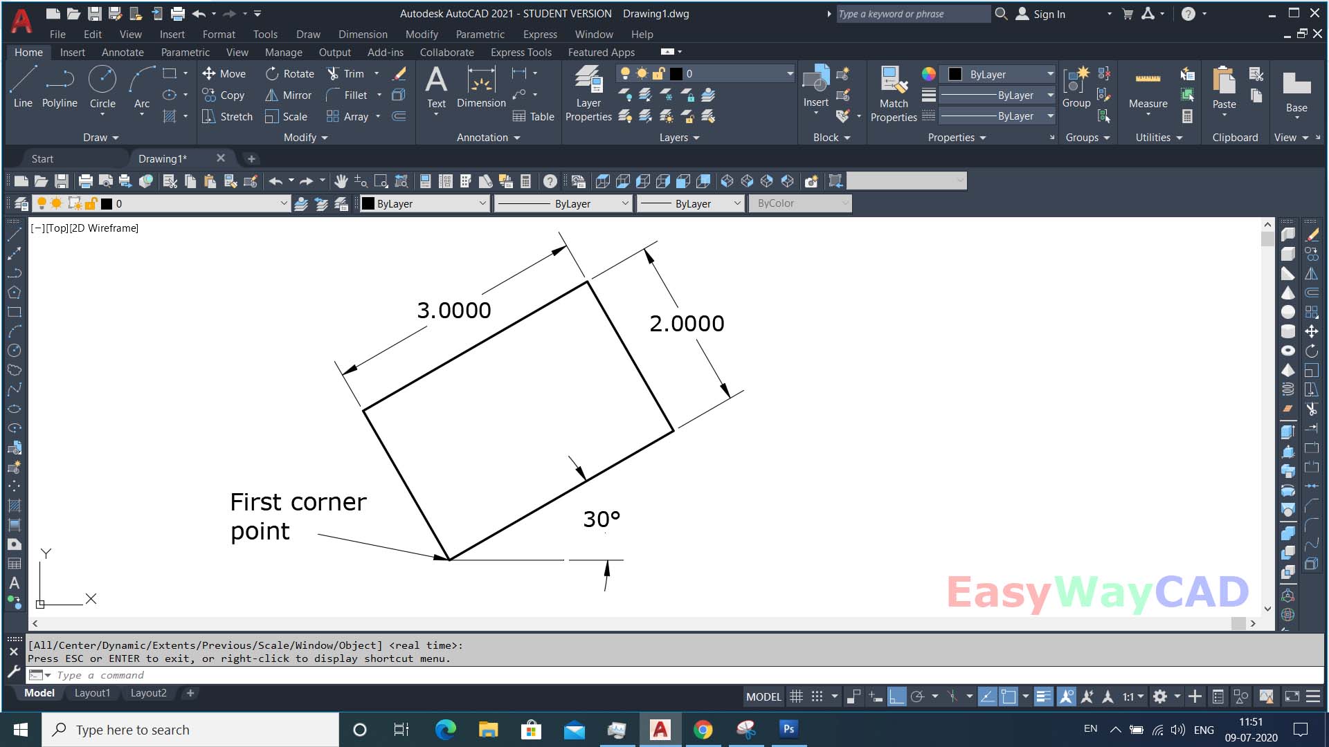 AutoCAD Software learn software steps by stpes