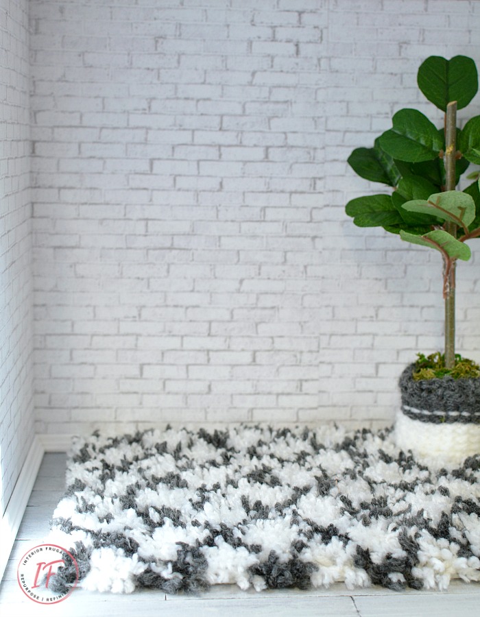 dollhouse carpet diy