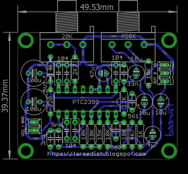 Membuat echo atau delay surround menggunakan IC PT2399 - Fareed Read's Blog
