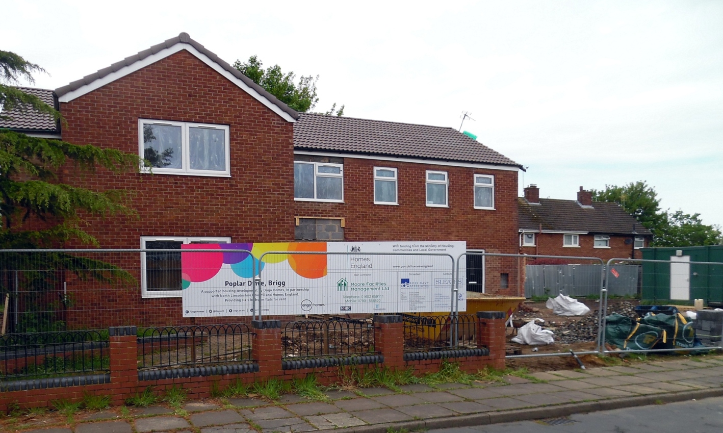 Nigel Fisher's Brigg Blog SIX NEW BRIGG FLATS ON THE WAY