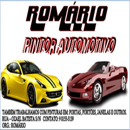 Romário Pintor Automotivo