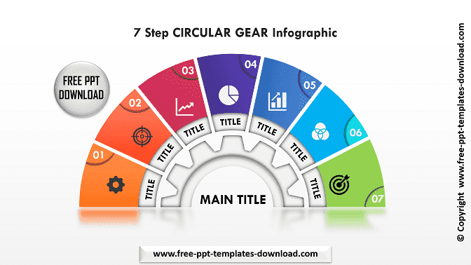 7 Step CIRCULAR GEAR Infographic Download