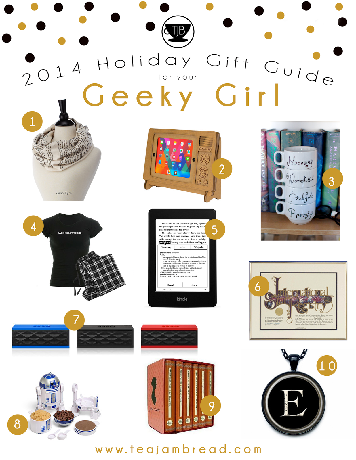 Tea with Jam and Bread: 2014 Holiday Gift Guide: Geeky Girl