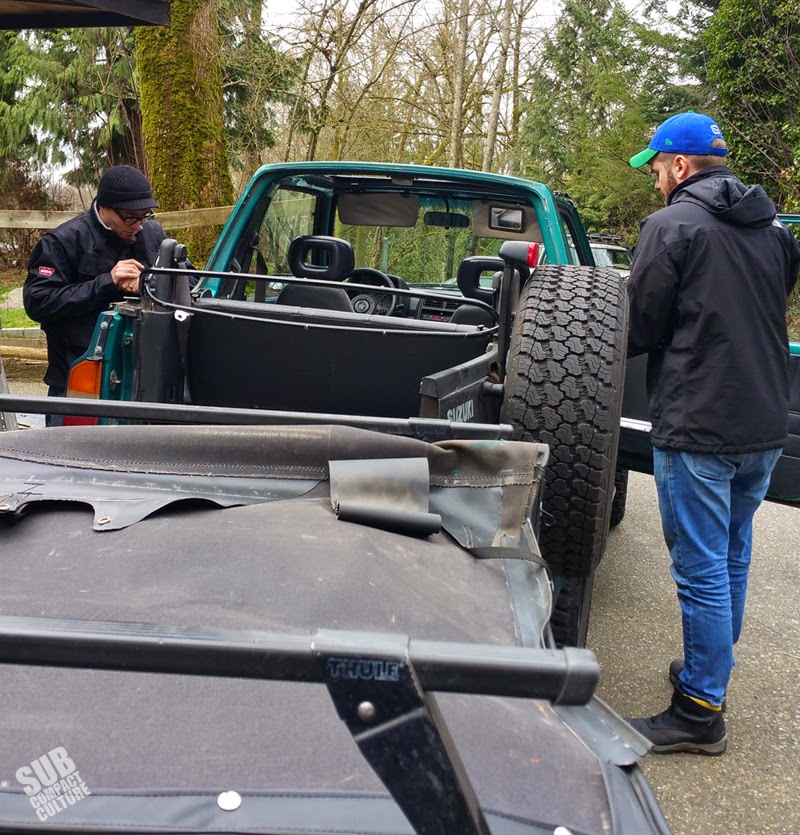 The Teal Terror Gets A Hardtop and a Bunch of Other Parts From Canada