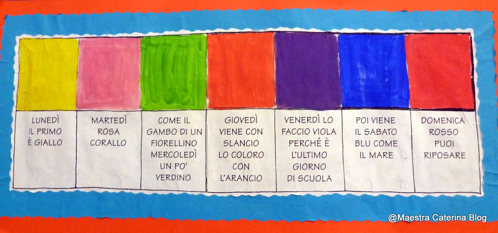 Maestra Caterina: L'angolo della routine