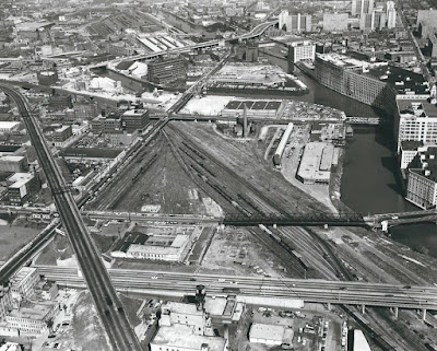 Industrial History: C&NW's Passenger Yard (Erie Street Yard)