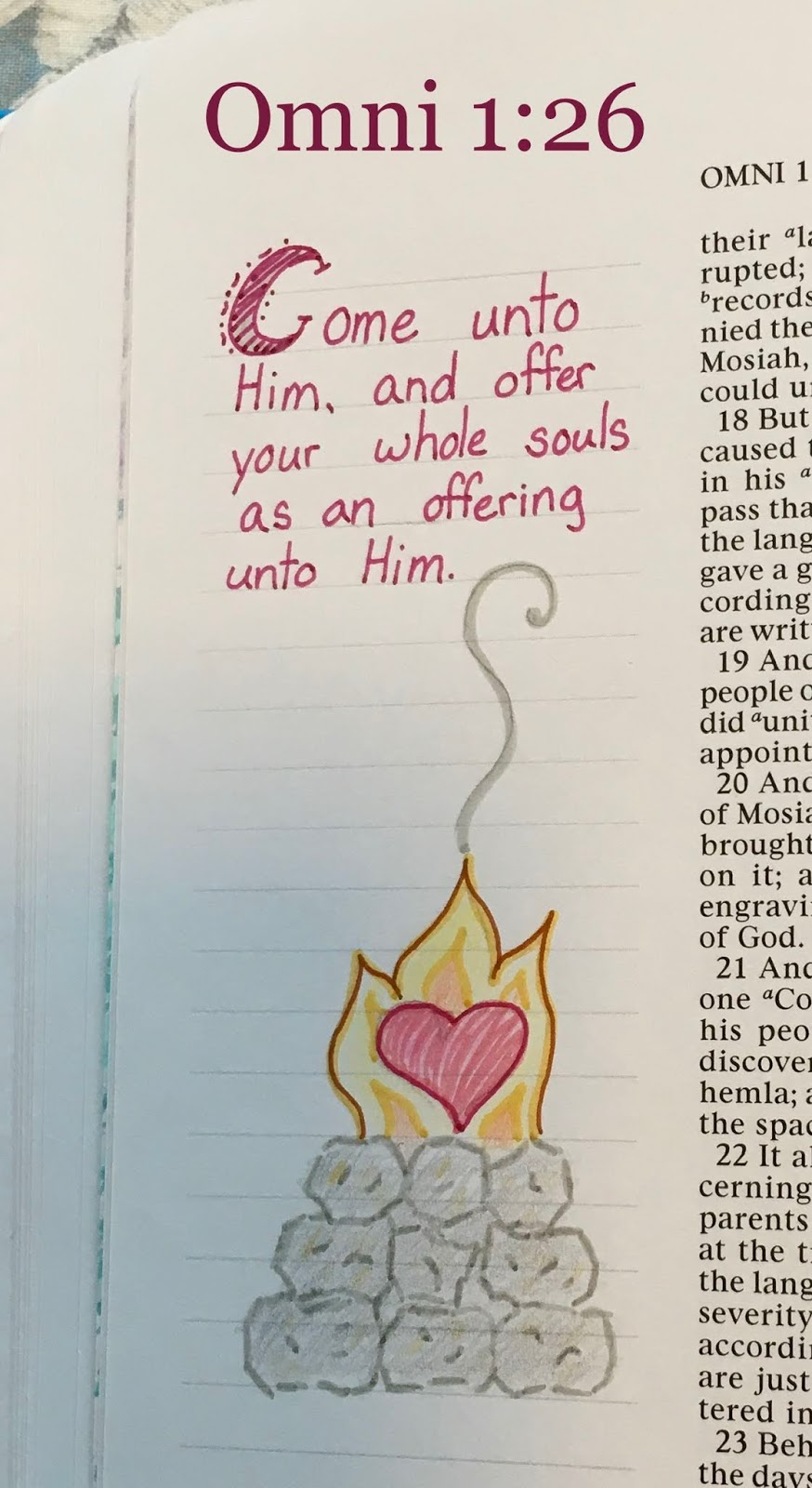 Love Is Homemade Complete the Small Plates Book of Mormon Journaling