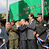 En Enriquillo, Danilo Medina entrega quinto Puesto Interagencial para proteger frontera y da primer palazo construcción Escuela Vocacional