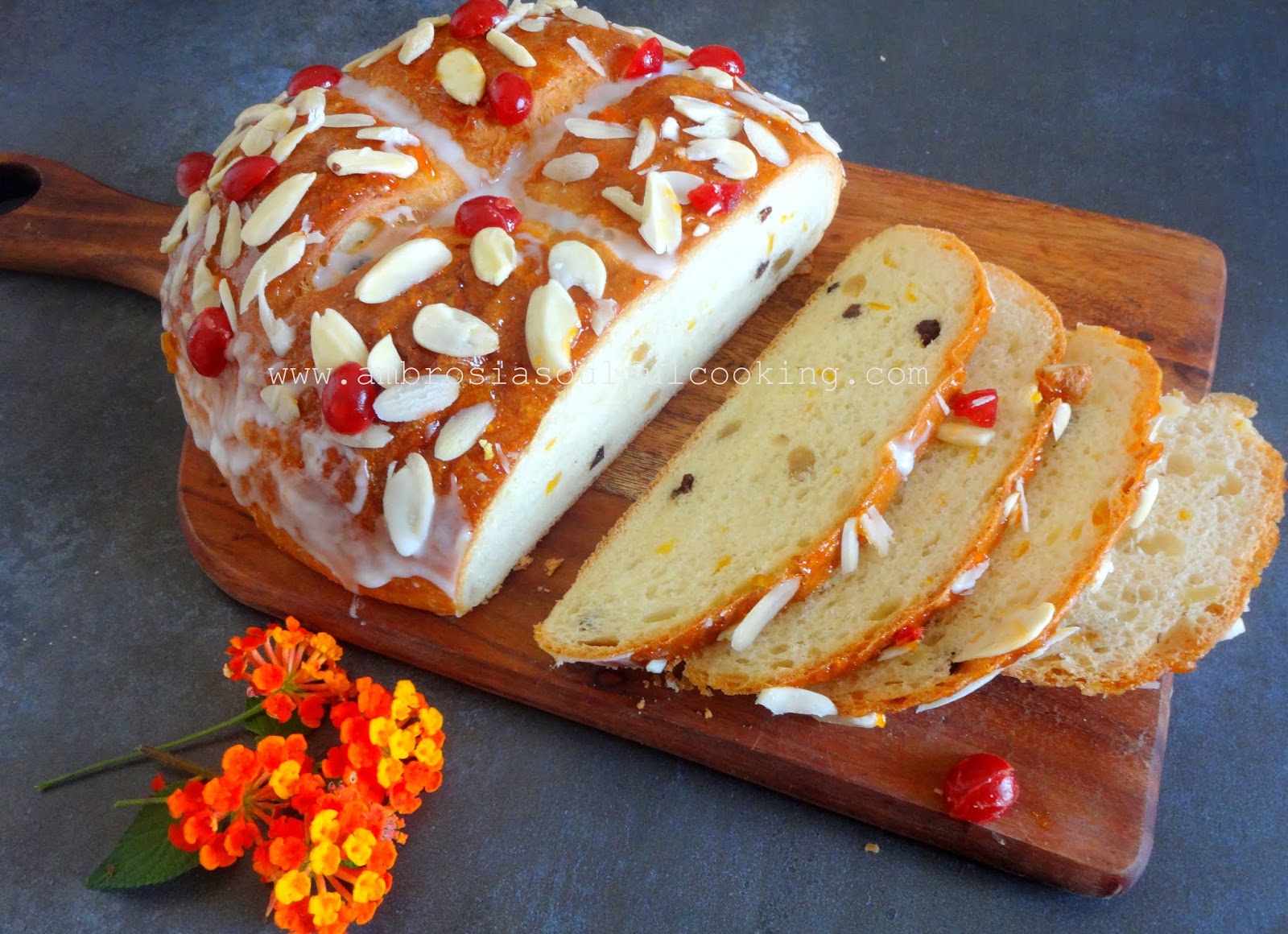 German Osterbrot Easter Bread / BreadBakers Ambrosia